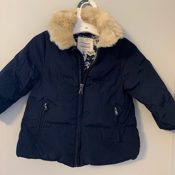 zara kids winter coat